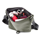 Bugatti x Edition22 - Crossbody Bag - Khaki-Water resistant rubberized vegan leather