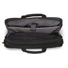Samsonite Classic 17" NXT 2-Gusset Briefcase - RFID-Adjustable shoulder strap and bail handles offer two different carry options