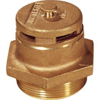 Justrite Vertical Vents, for Petroleum-Based, Brass Vent-Valve automatically opens to relieve internal pressure at 5 PSI