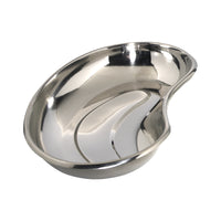 Wasip Stainless Steel Emesis Basin - 10" - 775ml-Stainless steel basins are designed for application of antiseptic solutions, first aid treatment, soaking dressings, and disposal of patient sickness
