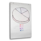 Staples Easel Pad, 24" x 35-1/2", Plain White Newsprint-Contains 50 sheets per pad