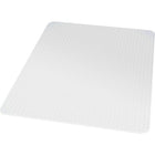 Staples Low Pile Carpet/Berber Chair Mat - 46" x 60"-Protects low pile carpet up to 3/8" thick (including padding depth) from chair caster wear and tear