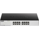 D-Link 16-Port Unmanaged Gigabit Switch (DGS-1016C)-Up to 32 GB Total Switching Capacity
