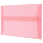JAM Paper Enveloppes translucides A10, rose dragée, 250/paquet-Intérieur vierge où écrire un mot personnalisé