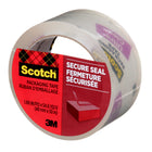 Scotch Secure Seal Packaging Tape - 1.88 in W x 54.6 yd L (48 mm W x 50 m L)-2.6 mil thickness for durable strength