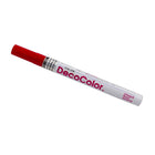 JAM Paper - Marqueur de peinture opaque à pointe fine - Rouge - Paquet de 5 (7665906g)-Teinte rouge éclatante ajoutant du piquant à tout projet ou à toute œuvre d’art