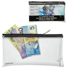 Merangue Clear-View Multi-Purpose Zipper Bag, 12/Pack (BP0098B)-Zippered pouch