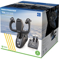 Thrustmaster TCA Yoke Pack Boeing Edition Uni-Officially-licensed Boeing yoke and throttle quadrant inspired by the iconic Boeing 787 airliner