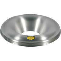 Justrite Cease-Fire Ashtray Aluminum Head for 55 Gal Receptacles-Type: ALUMINUM HEAD