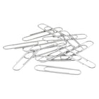 ACCO Smooth Recycled Paper Clips - #4 - 2" - Silver - 1000 Pack-Durable wire construction with smooth, silver finish maintains shape for dependable reusability