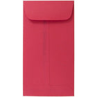 JAM Paper #7 Coin Envelopes, 3 1/2 x 6 1/2, Brite Hue Red, 50 Pack-Coin Envelopes