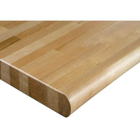 Laminated Hardwood Top, Bullnose Edge, Dimensions", 30 D X 72 W-Dimensions" - 30 D x 72 W