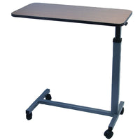 Bios Overbed Table-The over bed table is an adjustable height table that can be used with both conventional beds and hospital style beds, provided there is space beneath the bed for the base of the table