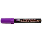 Marvy Uchida Chisel-Tip Liquid Chalk Markers - Erasable - Dustless - Purple - 2 Pack-Quantity: 2 per pack