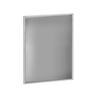 Azar Displays Snap Frame for Freestanding Unit (300271-SLV)-Silver Aluminum