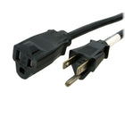 StarTech Power Cord Extension, NEMA 5, 15R to NEMA 5, 15P, 20 Ft.-Backed by lifetime warranty
