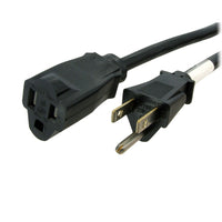 StarTech Power Cord Extension, NEMA 5, 15R to NEMA 5, 15P, 20 Ft.-Backed by lifetime warranty
