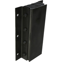 Steel-faced Laminated Rubber Dock Bumpers, Vertical Style, Dimensions A", 4-4" Projection