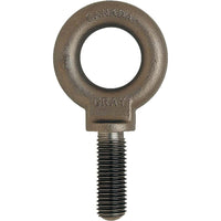 Gray Tools 1-3/4-5 Shoulder Pattern Eye Bolt, 3-3/4" Shank-I.D. Eye: 2 7/8"