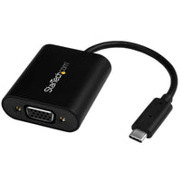 StarTech USB-C to VGA Adapter, with Presentation Mode Switch, 1920 x 1200 (CDP2VGASA)-Presentation Mode ensures your video output is not interrupted by your computer's power saving modes
