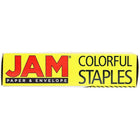 JAM PaperMD – Agrafes de taille standard, bleu, paquet de 5-4