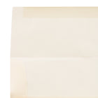 JAM Paper A10 Invitation Envelopes, 6 x 9.5, Spring Ochre Ivory Translucent Vellum, 100 Pack (PACV850g)-Opening: Booklet