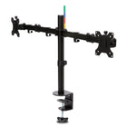 Kensington SmartFit Ergo Dual Extended Monitor Arm - Black (55409)-Simply match your hand size to the colour on the provided chart, set the height to your colour, and you're done