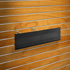 Azar Displays Extended Graphic Sign Holder, 5" x 24" (600524-BLK)-Sign Holder