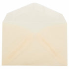 JAM Paper 3Drug Translucent Vellum Mini Envelopes - 2.3125" x 3.625" - Spring Ochre Ivory - 25 Pack -Size: 2.3125 x 3.625