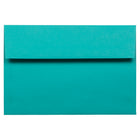 JAM Paper A8 Invitation Envelopes, 5.5 x 8.125, Brite Hue Sea Blue Recycled, 100 Pack (70231g)-Sea blue