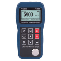 REED R7900-NIST Ultrasonic Thickness Gauge, 15.7 & quot (400mm)-Measures a wide range of material including; metals, plastic, ceramics, composites, epoxies, glass, and other ultrasonic conductive materials