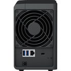 Synology DiskStation DS223 2-Bay NAS Enclosure-Number of Bays: 2 x 3.5" or 2.5" SATA SSD/HDD