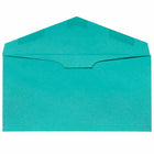 JAM Paper Monarch Recycled Coloured Envelopes - 3.875" x 7.5" - Sea Blue - 50 Pack -Size: Monarch (3.88 x 7.5 inches)