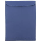 JAM Paper 9 x 12 Open End Catalog Envelopes. Presidential Blue, 50 Pack (263917110g)-Presidential blue
