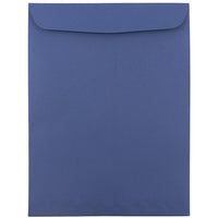JAM Paper 9 x 12 Open End Catalog Envelopes. Presidential Blue, 50 Pack (263917110g)-Presidential blue