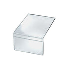 Azar Displays 4" x 6" x 8" Shelf Acrylic Sign Holder, Clear, 10 Pack (142702)-Great for retail stores, restaurants, trade shows, business and more