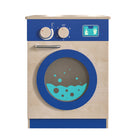Flash Furniture - Machine à laver Bright Beginnings de qualite commerciale pour enfants en bois avec rangement integre et bouton-Machine à laver en bois de qualite commerciale pour les enfants