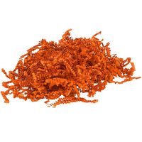 JAM Paper Shred Tissue Paper Krinkeleen, 2 oz., Orange, 5 Pack (1192463g)-Orange