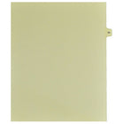Mark Maker – Onglets séparateurs juridiques beiges, 1/15 onglets, format lettre, sans trous, numéro 64, 25/paquet-Onglets séparateurs beiges, 1/15 onglets