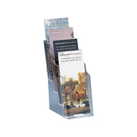 Staples 4-Pocket Acrylic Leaflet Holder, Clear-This 4-pocket leaflet holder is ideal for use in reception areas and waiting rooms