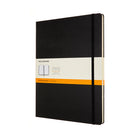 Moleskine Notebook - 2X-Large - Ruled - Hard Cover - 8.5" x 11" - Black-192 sheets