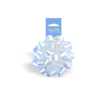 Millbrook Studios 6" Confetti Bow, White, 12 Pack (00375)-6" bow