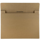 JAM Paper Kraft Chipboard Portfolio, Elastic Closure, Large, 11 x 15 x.38, Brown Kraft, 2 Pack (6102 201g)-Dimensions: 11" x 15" x 3/8" large