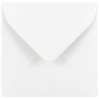 JAM Paper 3.125 x 3.125 Mini Square Envelopes, White, 100 Pack (03992308B)-White