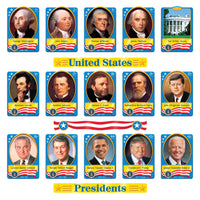 Trend Enterprises Bulletin Board Set, U.s. Presidents, 108 Pack (T-8065)-Age group and grade: Ages 8 - 15 and grades 3rd - 9th