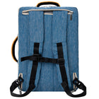 Vangoddy Slate Shoudler Carrying Bag For 15.6" Laptop - Blue-Interior mesh pockets, zippered pocket, and padded laptop compartment