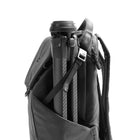 Peak Design Everyday Zip Backpack - 20 L - Midnight-2 external carry straps for cinching down bulky items via our Cord Hook system/ Quick-connecting, stowable sternum strap