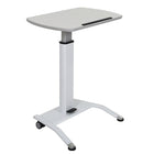 Luxor (LX-PNADJ-WH) Pneumatic Height Adjustable Lectern, White-Add functionality and ease to your workplace with Luxor’s quality Pneumatic Height Adjustable Lectern.
