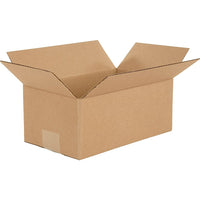 Staples Corrugated Boxes - 10" L x 6" W x 4" H - 25 Pack-Dimensions: 10" L x 6" W x 4" H