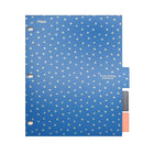 Five Star- Intercalaires Style en poly à 5 onglets - 11 po x 9 3/8 po - motifs assortis-3 trous perforés pour ranger dans vos reliures à 3 anneaux
